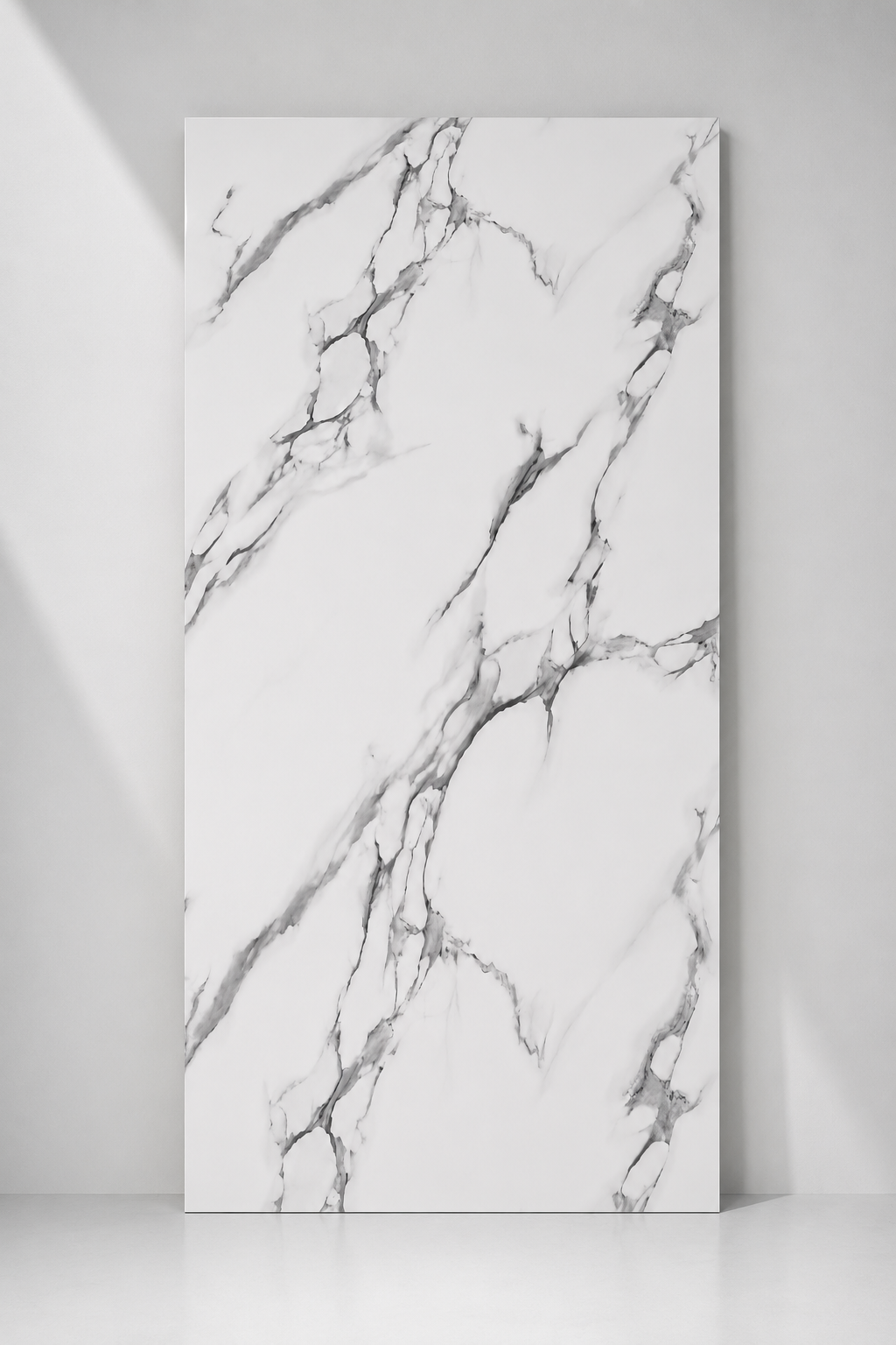 Carrara White & Grey Marble PVC Wall Panel